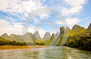 Lijiang river scenery