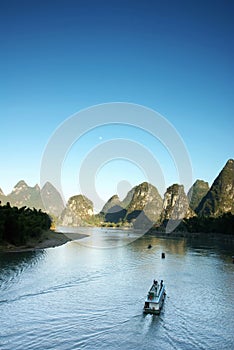 Lijiang river yangshuo china photo