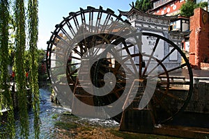 Lijiang Water Wheels