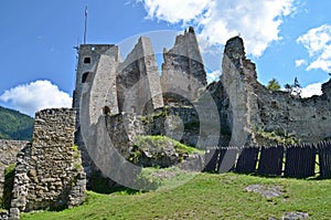 Likava castle ruins