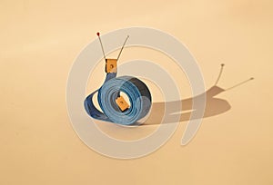 Like a snail but not a snail