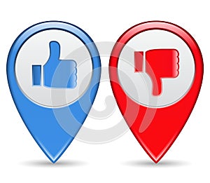 Like and Unlike Buttons