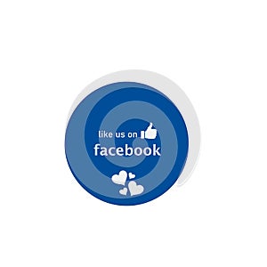 Like us on Facebook icon