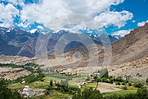 Likir Monastery Likir Gompa in Ladakh, Jammu and Kashmir, India.