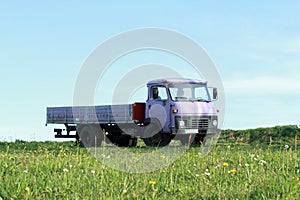 Lila truck photo