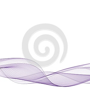 Lilac abstract wave. template. vector abstract background eps 10
