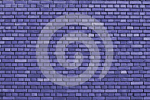 Lilac brick colored brick wall background