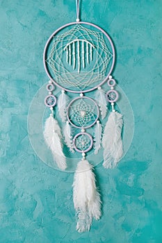 Lilac cream white dream catcher