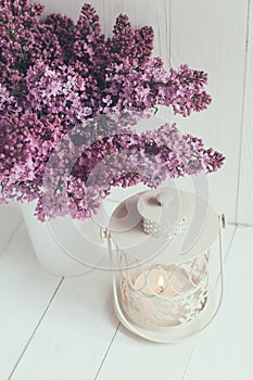 Lilac flowers