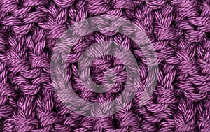 Lilac knitted wool texture