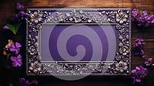 lilac purple frame
