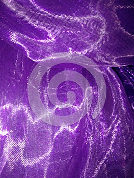 Lilac purple Tulle texture detail