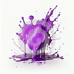 lilac stains background, paint, ai generation