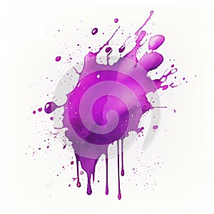 lilac stains background, watercolor, ai generation
