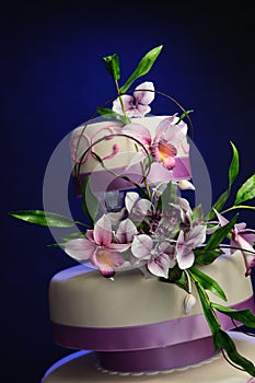 Lilac Wedding cake