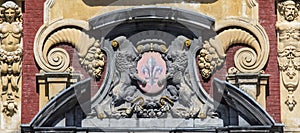 Lille Coat of Arms on Vieille Bourse