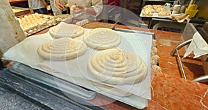 Lille, France: preparing traditional French pastries