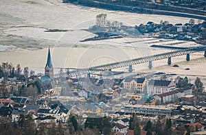 Lillehammer. The norwegian host city of the Olympic games in 1994