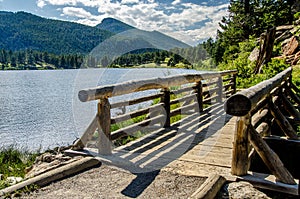 Lily Lake Rocky Mountain National Park Colorado Trail