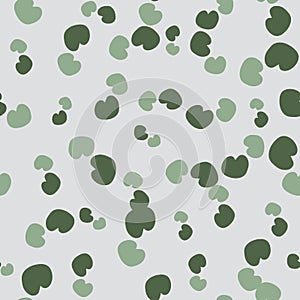 Lily pad Vector repeat pattern print background