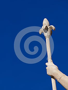 Lily scepter symbol pof power