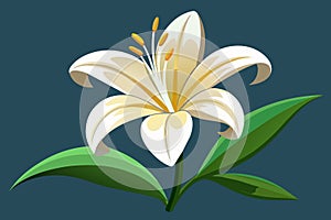 lily-vector-illustration flower i.eps