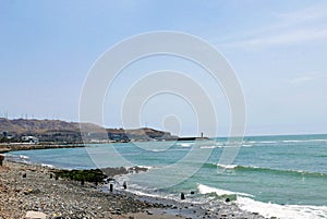 Lima beach, Peru