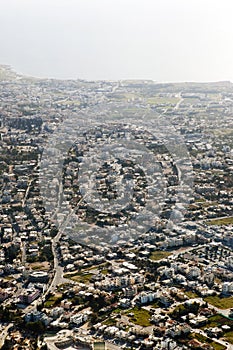 Limassol city aerial view