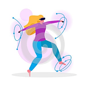 Limb Action VR Composition