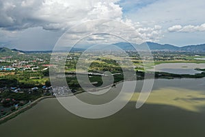 Limboto lake, Bulalo Limboto, Gorontalo Regency, Gorontalo, Indonesia