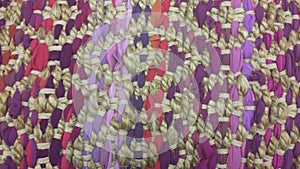 Lime carpet, background texture of yarn, green fabric