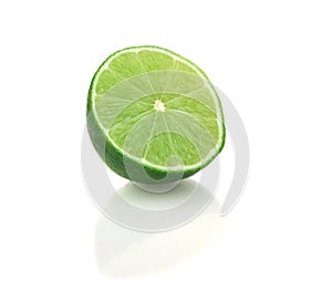 Lime isolated