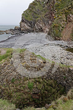 Lime Kiln and Heddon`s Mouth Beach