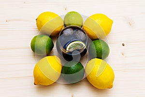 Lime lemon citrus food organic