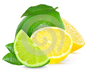 Lime and lemon