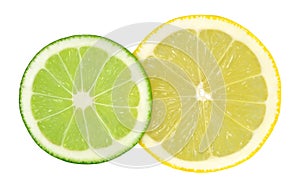 Lime and lemon