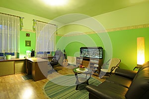 Lime Living Room