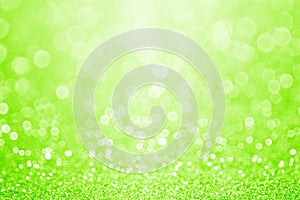 Lime neon green sparkly glitter birthday background or confetti bling