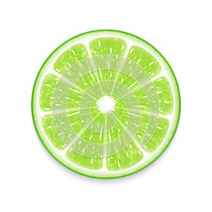 Lime slice