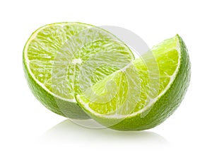 Lime slices photo