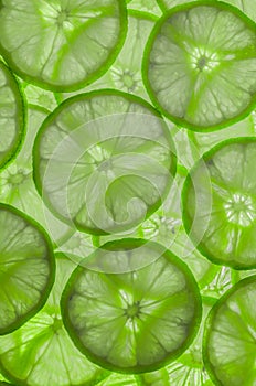 Lime Slices Background