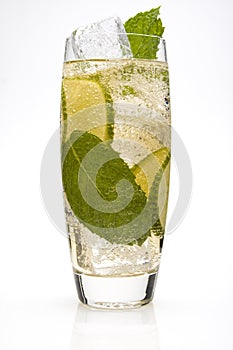 Lime Spritzer Cocktail photo