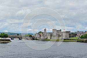 Limerick King John\'s Castle is a medieval fortress, One of the best preserved Norman castles in Europe, Ireland