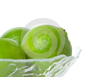 Limes in a Bowl