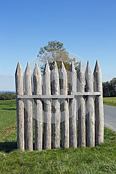 Limes palisade at Vielbrunn