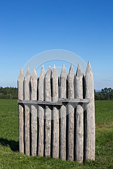 Limes palisade at Vielbrunn