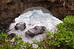 Limestone arch, Tonga