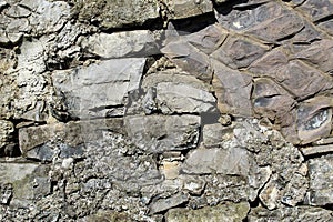 Limestone bricks