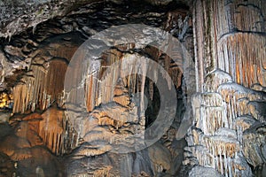 Limestone cave in postojna