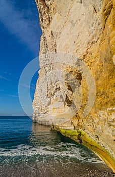 Limestone cliffs at Etretat